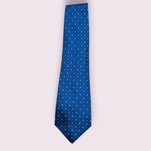 Essex Row Classic Blue Patterned Men's Tie